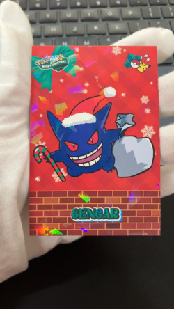 Gengar Ice Holo Pokemon 2024 Card Database Merry Christmas - Image 2