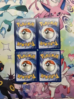 4x Clawitzer 038/132 Holo Mega Evolution Pokemon NM Card Playset MEG EN X4 - Image 1