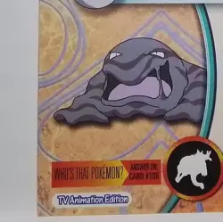 Muk #89 - Pokemon Topps Card - Blue Logo Vintage 2000 - Image 4