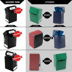 MTG Trading Card Bundle - 5 Deck Boxes (80+) with 500 Mixed Sleeves - Image 5