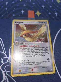 MP Pokemon Pidgeot TCG Holo Rare Card FireRed/LeafGreen, 10/112 - Image 3