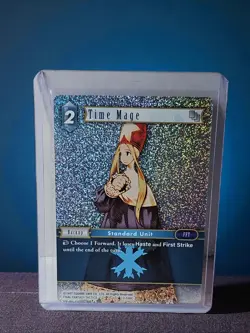 🔥Final Fantasy Card - FFTCG - Time Mage - Foil / Holo 2-040C EN - Image 1