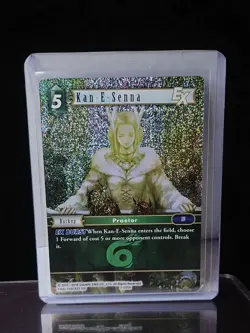🔥FINAL FANTASY TCG OPUS 2 - KAN-E-SENNA FOIL CARD 2-055H HERO - Image 1