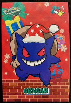 Gengar Ice Holo Pokemon 2024 Card Database Merry Christmas - Image 1