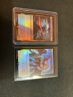 MTG Sephiroth, Fabled SOLDIER (One-Winged Angel EMBLEM included) FF #0115 FOIL - Image 1