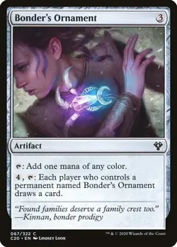 Bonder's Ornament 67 C20 MTG Look Common 2020 Artifact Colorless EN Mana - Image 1