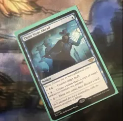 Three Steps Ahead NM Outlaws of Thunder Junction MTG Magic the Gathering - Image 1