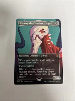 Ulamog The Ceaseless Hunger Borderless Nonfoil Commander Masters MTG - Image 1