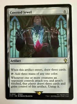 x1 Coveted Jewel R MTG Commander: Final Fantasy M/NM, English - Image 1