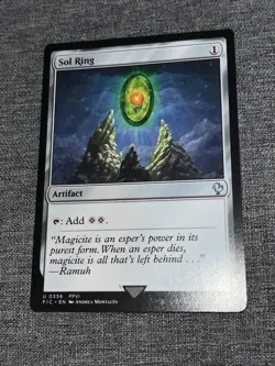 Sol Ring (0356) #356 (NM) Final Fantasy FIC Magic MTG NM/M Non Foil - Image 1