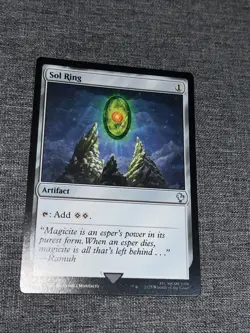 Sol Ring (0356) #356 (NM) Final Fantasy FIC Magic MTG NM/M Non Foil - Image 2