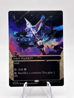 High Market 0018 Foil Borderless Edge of Eternities: Stellar Sights EOS MTG NM - Image 1