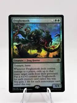 Froghemoth 184/281 Foil Adventures in the Forgotten Realms AFR MTG LP - Image 1