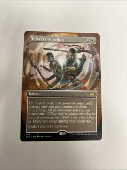 Teferi’s Protection Borderless Nonfoil Double Masters 2022 MTG - Image 1
