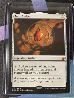 Mox Amber - Dominaria-MTG -Magic the Gathering -NM - Image 1