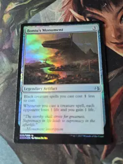 Bontu's Monument -Foil Light Play MTG Amonkhet - Image 2
