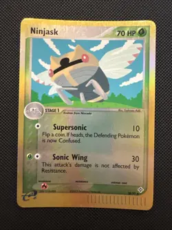 Ninjask 38/97 Ex Dragon Reverse Holo Pokemon - Image 1