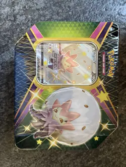Pokemon TCG: Shining Fates Tin Eldegoss V Factory Sealed 820650829505 - Image 1