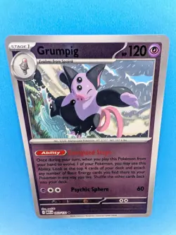 🔷 Grumpig 063/132 🔷 Reverse Holo - 2025 Pokemon - Mega Evolution - NM - Image 3