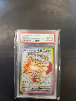 2025 Pokemon Eevee Black Star Promo Super Premium Collection PSA 10 Gem Mint 174 - Image 1