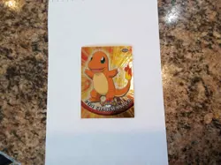 CHARMANDER #04 2000 TOPPS CHROME SERIES 1 HOLO FOIL POKEMON TV ANIMATION CARDS - Image 3