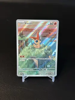 Victini Promo Illustration Rare SVP208 Near Mint Pokemon - Image 1