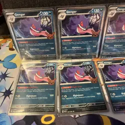 30x Gengar (Cosmos Holo) 057/091 Trick or Trade 2024 Holo Pokemon PACK FRESH - Image 2