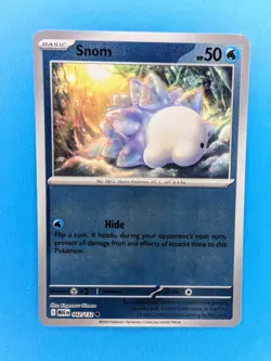 🔷 Snom 042/132 🔷 Common - Reverse Holo - Pokemon TCG Mega Evolution - NM - Image 1