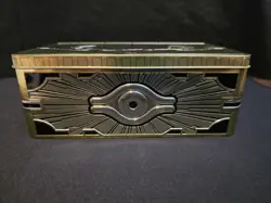 YuGiOh 2019 Gold Sarcophagus Mega Tin 3 Sealed Packs + Tin *No PROMOS* - Image 2