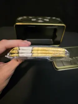 YuGiOh 2019 Gold Sarcophagus Mega Tin 3 Sealed Packs + Tin *No PROMOS* - Image 4