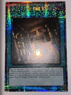 Yugioh! TCG - Temple of the Kings - Starlight Rare - 2025 Mega-Pack - MP25-EN017 - Image 1