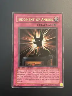 Yugioh Judgment of Anubis RDS-ENSE3 Limited Edition Ultra Rare, Rise Of Destiny - Image 1
