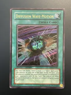 Yugioh TCG Diffusion Wave-Motion RDS-ENSE1 Ultra Rare, Limited Edition - Image 1