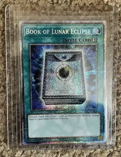 Book of Lunar Eclipse LIOV-EN064 Yugioh STARLIGHT RARE Lightning Overdrive MINT - Image 1