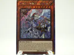 Master Peace, the True Dracoslaying King Yugioh RA04-EN216 Platinum Secret Rare - Image 1