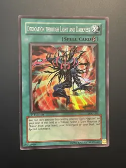 YuGiOh Dedication through Light and Darkness IOC-095 1st Edition, Super Rare - Image 1