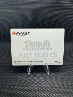 Ugin, Eye of the Storms Art Card (48/54) Art Series: Tarkir: Dragonstorm Regular - Image 2