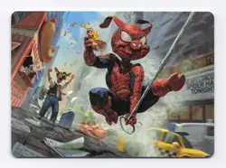Spider-Ham, Peter Porker Art Card Art Series 19/54 MTG Marvel's Spider-Man ASSPM - Image 1