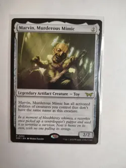 Marvin, Murderous Mimic Duskmourn: House of Horror Regular - Image 1