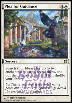 Plea for Guidance 1x FOIL BNG MTG Born of the Gods Rare MINT white - Image 1