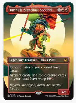 Tannuk, Steadfast Second (Borderless) Edge of Eternities Regular - Image 1