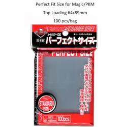 KMC Perfect Fit Card Sleeves 100pcs (64x89mm) Standard Size MTG Pokemon - Image 3