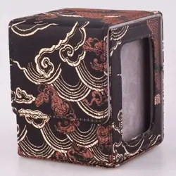 Premium Japanese Cloud Pattern 100+ Card Deck Box for MTG, TCG, CCG - Image 2