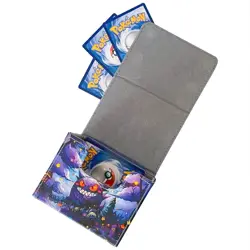 Gengar Themed PU Leather Deck Box - Holds 100+ Cards | MTG, Pokemon, Yu-Gi-Oh! - Image 3