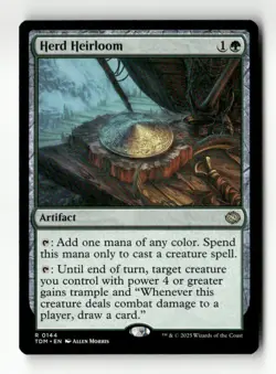 Herd Heirloom Tarkir: Dragonstorm #144 Rare - Image 1