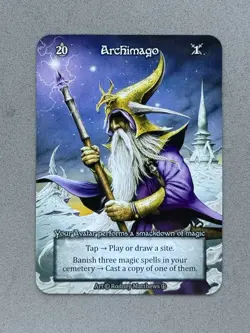 Archimago - Avatar - Sorcery Contested Realm Arthurian Legends - NM / M - Image 1
