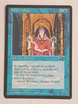MTG Arcane Denial (Sword) (Alliances/Blue/C) - BGM - Image 1