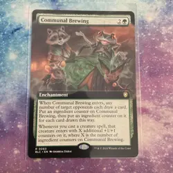 Communal Brewing (REGULAR) x1 - MTG Bloomburrow Commander BLC #63 - Image 1