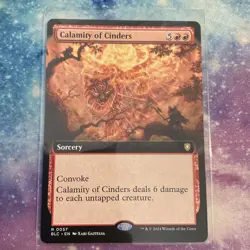 Calamity of Cinders (REGULAR) x1 - MTG Bloomburrow Commander BLC #57 - Image 1