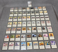 Vintage 1994 MTG Magic The Gathering Card Lot 64 Cards Some Duplicates - Image 1